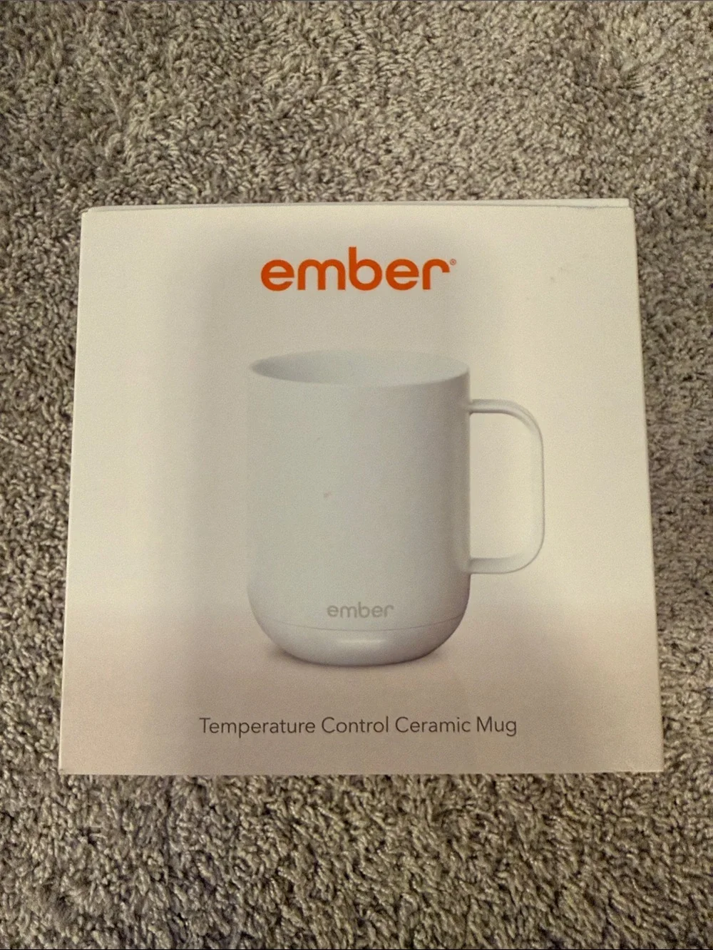 Ember Temperature Control Ceramic Mug in White